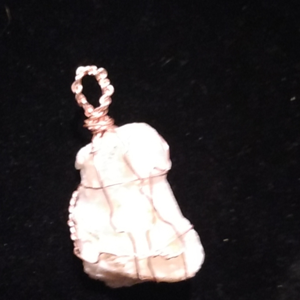Clear Quartz Crystal Pendant